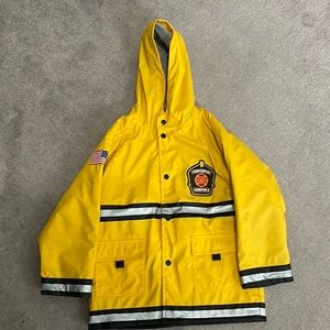 Boys Western Chief Yellow Raincoat size 5